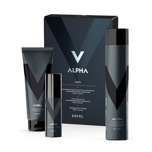 ESTEL PROFESSIONAL ESTEL Набор для волос и тела ALPHA сила #1