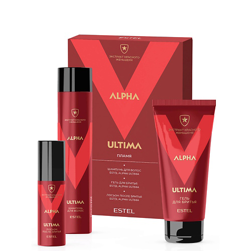 ESTEL PROFESSIONAL ESTEL Набор для бритья ALPHA ULTIMA пламя #1
