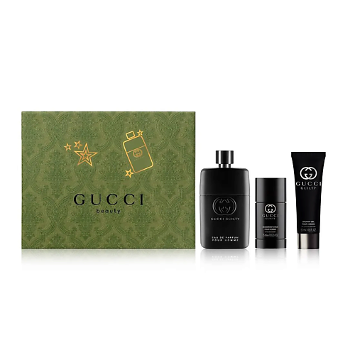 GUCCI Набор Guilty Pour Homme Eau de Parfum Парфюмерная вода + Гель для душа + Дезодорант-стик 1 #1
