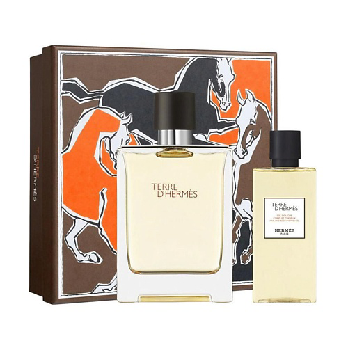 HERMÈS HERMES Набор Terre D'Hermes: Туалетная вода + Гель для душа #1