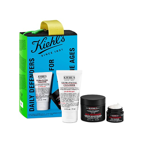 KIEHL'S Антивозрастной набор для мужчин Daily Defenders For The Ages #1