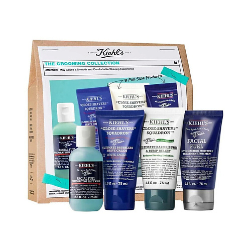 KIEHL'S Мужской набор для ухода за кожей  The Grooming Collection #1