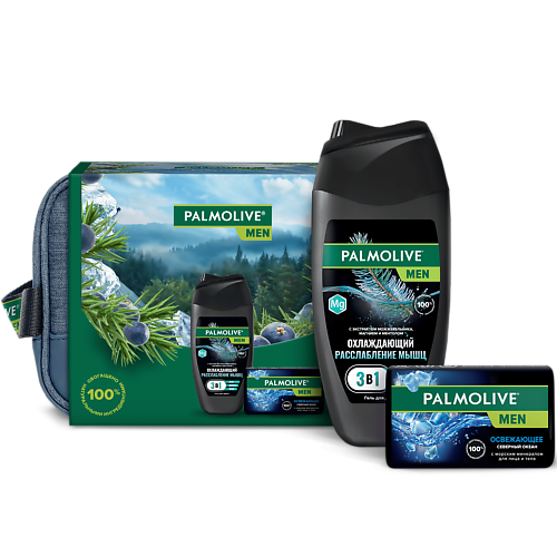 PALMOLIVE Men Подарочный набор  "Охлаждающий Северный океан" #1
