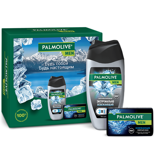 PALMOLIVE Men Подарочный набор  "Арктический Ветер и Северный океан" #1