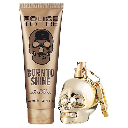 POLICE Туалетная вода To Be Born To Shine + Гель-шампунь для тела и волос #1