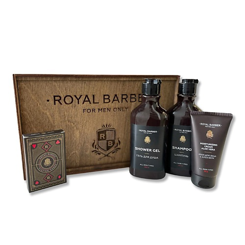 ROYAL BARBER Подарочный набор Royal Barber в ящике #1