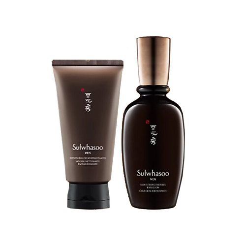 SULWHASOO Набор Men Refreshing Cleansing Foam & Skin Strengthening Emulsion #1