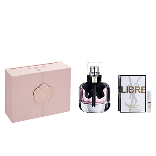 YVES SAINT LAURENT Парфюмерный набор Mon Paris+Пробник Libre+Коробка #1