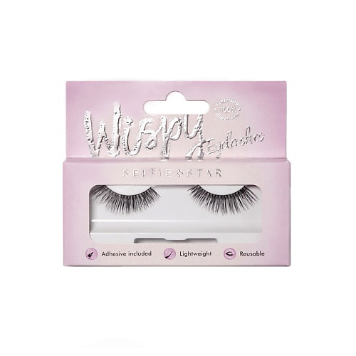 SELFIE STAR Накладные ресницы Eyelashes Wispy Angelic #1