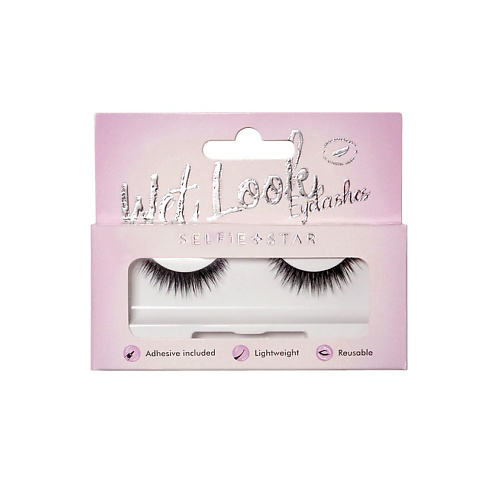 SELFIE STAR Накладные ресницы Eyelashes Wet Look Halo #1