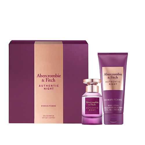 ABERCROMBIE & FITCH Подарочный набор Authentic Night Women #1