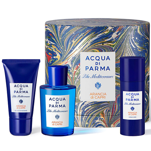 ACQUA DI PARMA Набор Blu Mediterraneo Arancia Di Capri: Туалетная вода, Гель для душа, Лосьон #1