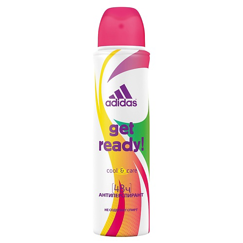 ADIDAS Дезодорант-антиперспирант спрей для женщин Cool & Care Get Ready! 150 #1