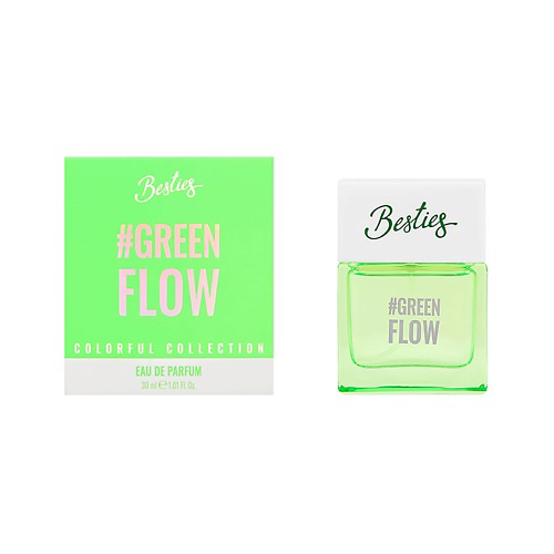 BESTIES Парфюмерная вода COLORFUL green flow 30 #1