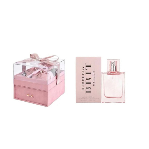 BURBERRY Набор Brit Sheer: Туалетная вода + Подарочная коробка + Мешочек 30 #1