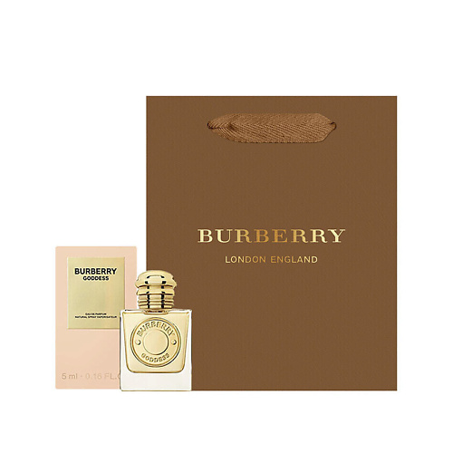 BURBERRY Набор: Миниатюра парфюмерной воды Goddess + Подарочный пакет 5 #1