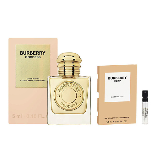 BURBERRY Набор: Парфюмерная вода Goddess + Туалетная вода Hero #1