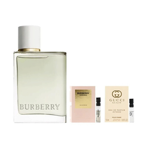 BURBERRY Набор: Туалетная вода Burberry Her + Burberry Goddess + Gucci Guilty Eau de Parfum Intense 103 #1