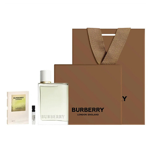 BURBERRY Набор: Туалетная вода Her + Парфюмерная вода Goddess + Подарочная коробка + Пакет #1