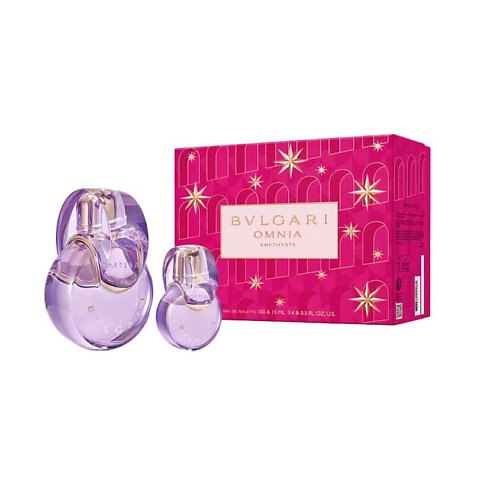 BVLGARI Набор Omnia Amethyste: Туалетная вода + Миниатюра #1