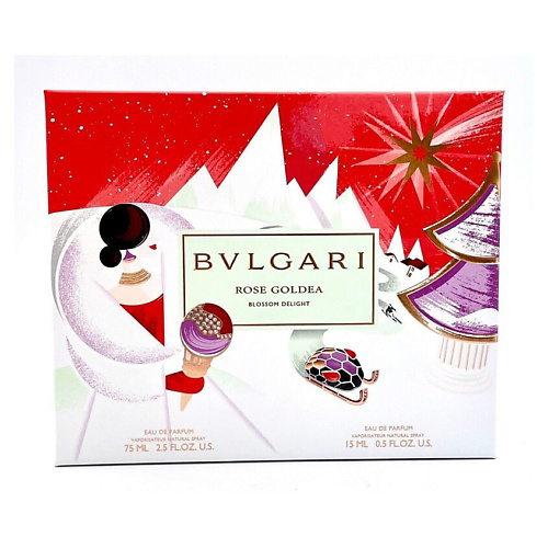 BVLGARI Набор Rose Goldea Blossom Delight: Парфюмерная вода + Миниатюра #1