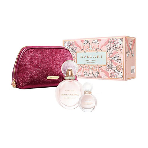 BVLGARI Набор Rose Goldea Blossom Delight: Парфюмерная вода + Миниатюра + Косметичка #1