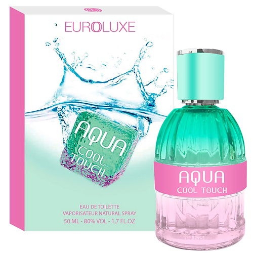 EUROLUXE Туалетная вода Aqua Cool touch женский 50 #1