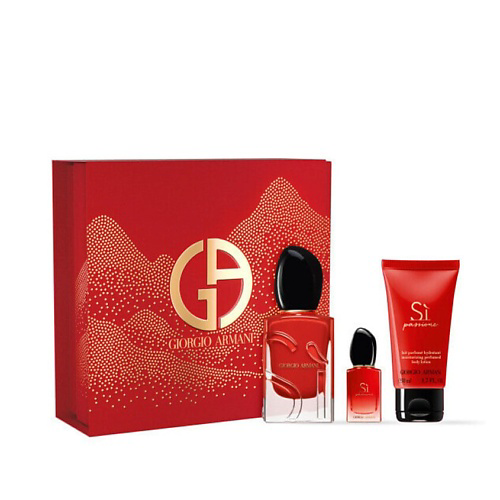 GIORGIO ARMANI Набор Sì Passione:Парфюмерная вода + Миниатюра + Лосьон #1