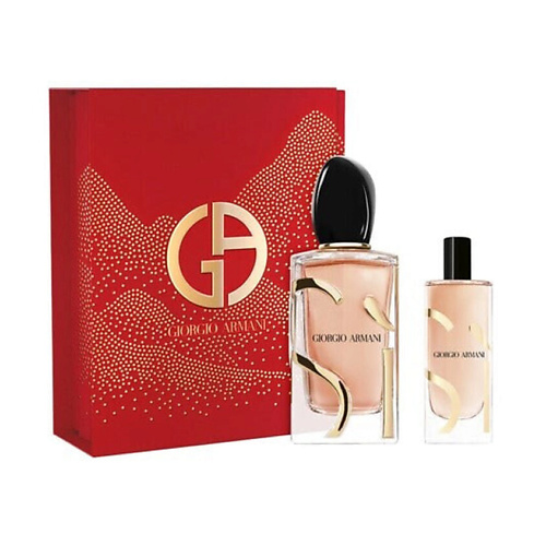 GIORGIO ARMANI Парфюмерный набор Si Intense 2023,перезаполняемый 115 #1