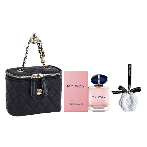 GIORGIO ARMANI Подарочный набор My Way+Косметичка+Ароматическая подвеска 50 #1