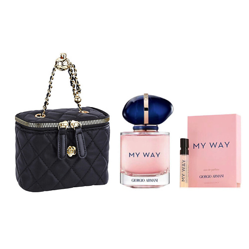 GIORGIO ARMANI Подарочный набор My Way+Косметичка+Миниатюра 50 #1