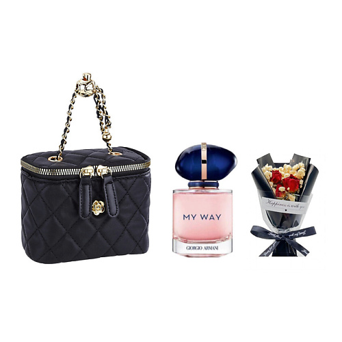 GIORGIO ARMANI Подарочный набор My Way+Cумочка+Букет 30 #1