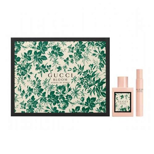 GUCCI Набор  Bloom Acqua di Fiori: Туалетная вода + Флакон с роликовым аппликатором #1