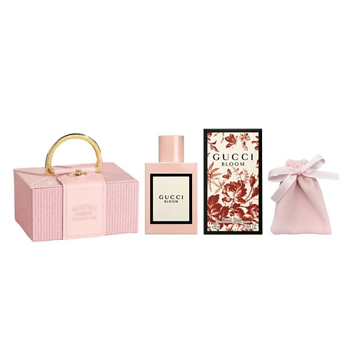 GUCCI Набор Bloom: Парфюмерная вода + Подарочная шкатулка + Мешочек #1