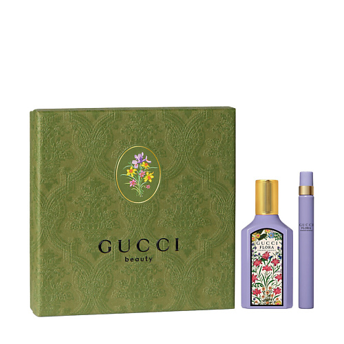 GUCCI Набор Flora Gorgeous Magnolia: Парфюмерная вода + Парфюмерная вода в дорожном формате 1 #1