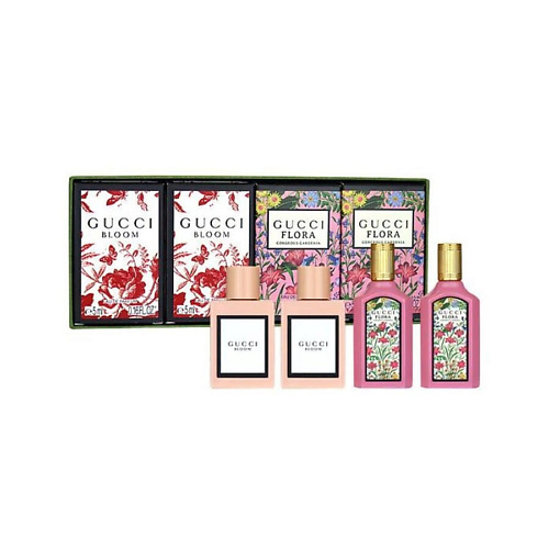 GUCCI Набор миниатюр Bloom & Flora Gorgeous Gardenia #1