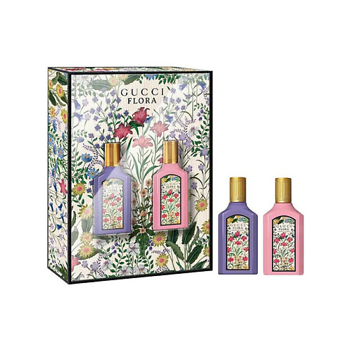 GUCCI Набор миниатюр Flora Gorgeous Magnolia & Flora Gorgeous Gardenia #1