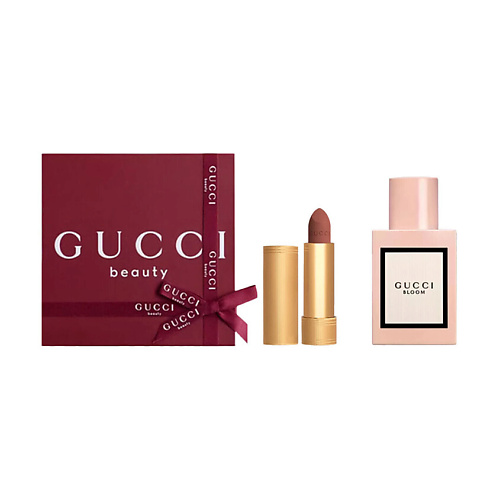 GUCCI Парфюмерная вода Bloom + Матовая помада Rouge à Lèvres Mat #1