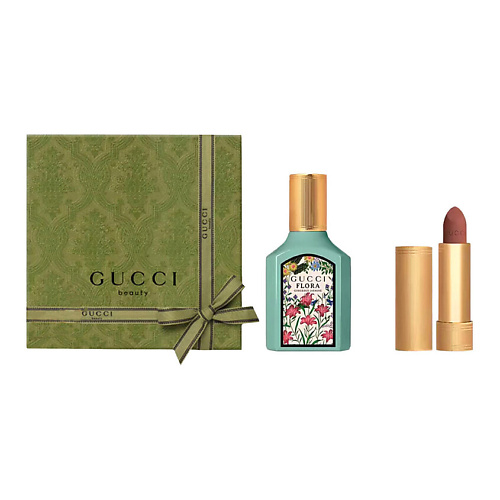 GUCCI Парфюмерная вода Flora Gorgeous Jasmine + Матовая губная помада #1