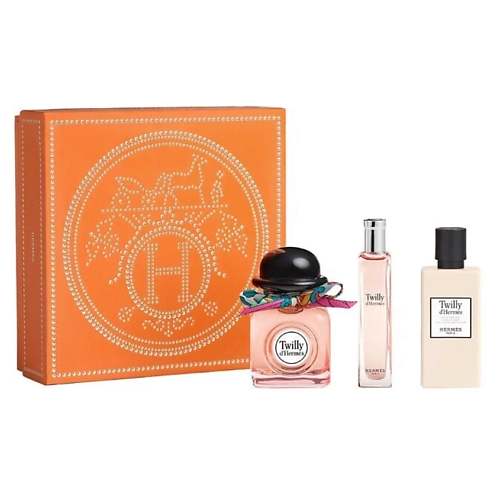 HERMÈS HERMES Набор Twilly D'Hermes: Парфюмерная вода + Мини-версия + Лосьон для тела #1