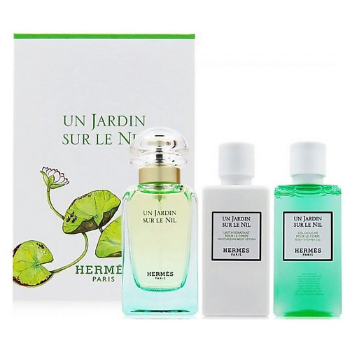 HERMÈS HERMES Набор Un Jardin Sur Le Nil: Туалетная вода + Молочко для тела + Гель для душа 1 #1