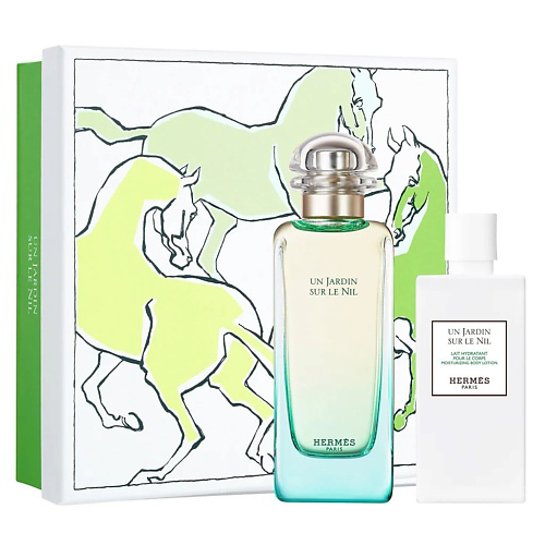 HERMÈS HERMES Набор Un Jardin Sur Le Nil: Туалетная вода + Лосьон для тела 1 #1
