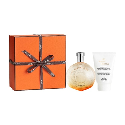 HERMÈS HERMES Парфюмерный набор  Eau Des Merveilles Туалeтная вода+Крем для рук #1