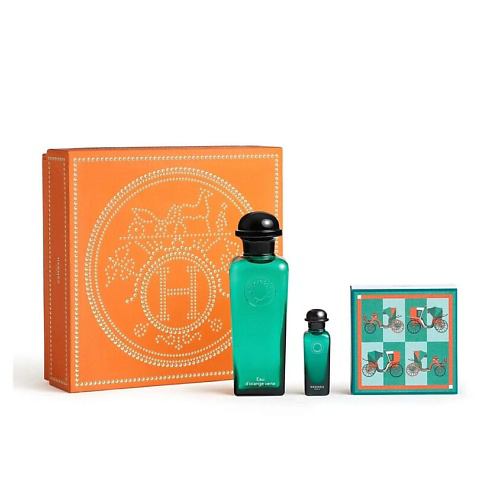 HERMÈS HERMES Парфюмерный набор d`Orange Одеколон+миниатюра+мыло #1