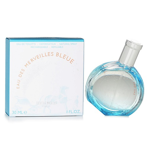 HERMÈS HERMES Туалетная вода Eau Des Merveilles Bleue. Перезаполняемый флакон 30 #1