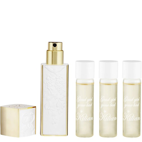 KILIAN PARIS Good Girl Gone Bad white & gold travel spray #1