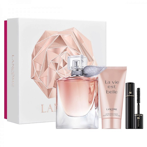LANCOME Набор  La Vie Est Belle: Парфюмерная вода + Лосьон для тела + Тушь для ресниц Hypnose 1 #1