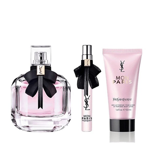 LANCOME Набор Mon Paris: Парфюмерная вода + Минаютюра парфюмерной воды + Лосьон для тела #1