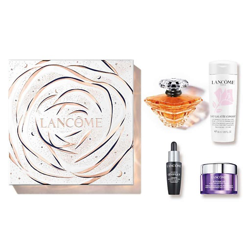 LANCOME Набор Tresor: Парфюмерная вода + Очищающее молочко + Сыворотка + Крем для лица 1 #1