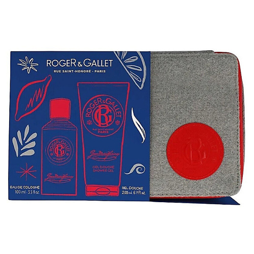 ROGER & GALLET Парфюмерный набор Jean Marie Farina Одеколон+Гель для душа #1